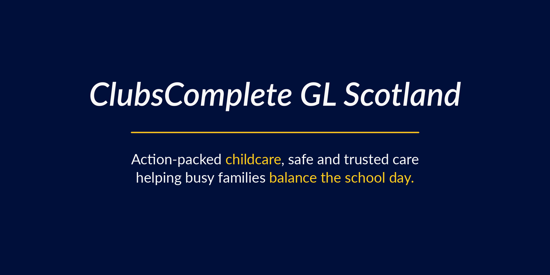 Services banner